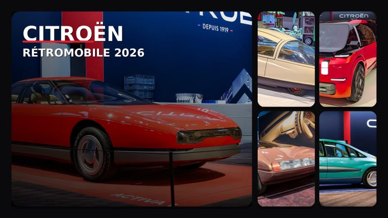Citroën a Rétromobile 2026 : Una Fuga nel Tempo con Concetti Audaci