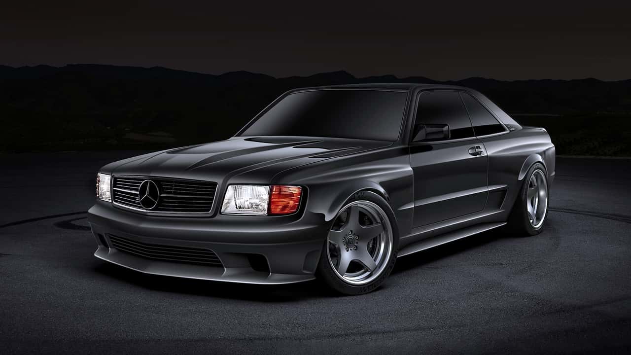 Renntech reinventa il Mercedes-Benz SEC con un impressionante V12