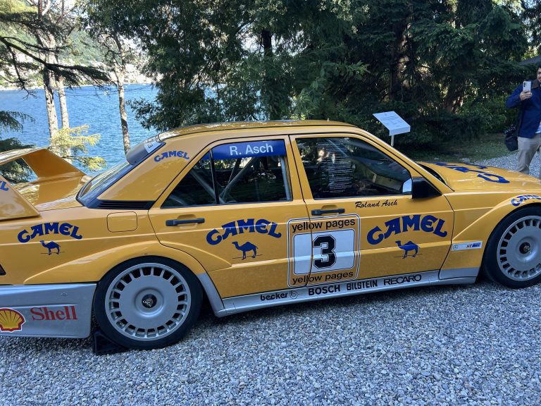 Mercedes 190 E Evo II Camel: la leggenda DTM che cattura gli sguardi sul…