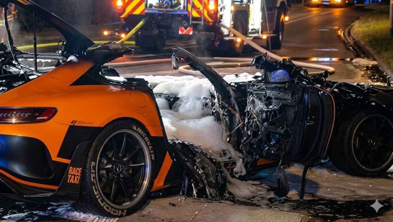 Germania: tragico incidente tra Mercedes-AMG GT R e moto, un morto