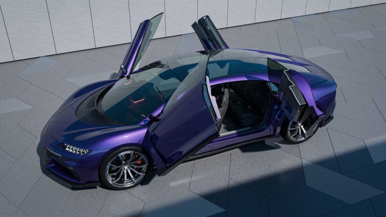 Kosmera Star Razer: l'hypercar elettrica cinese da 3000 CV punta a 550 km/h