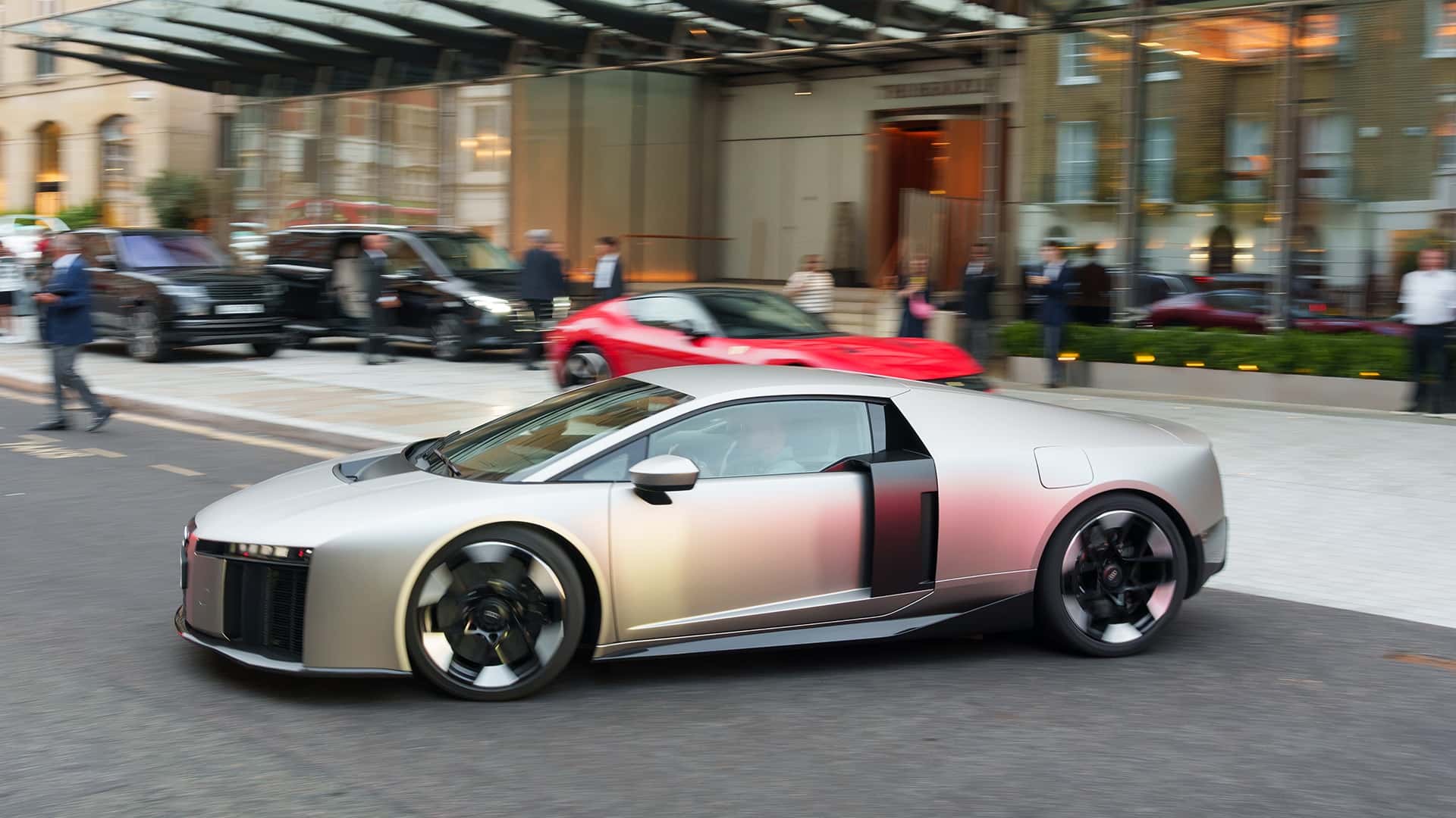 Audi Nuvolari Arriva A Londra Debutto Britannico Prima Di Goodwood
