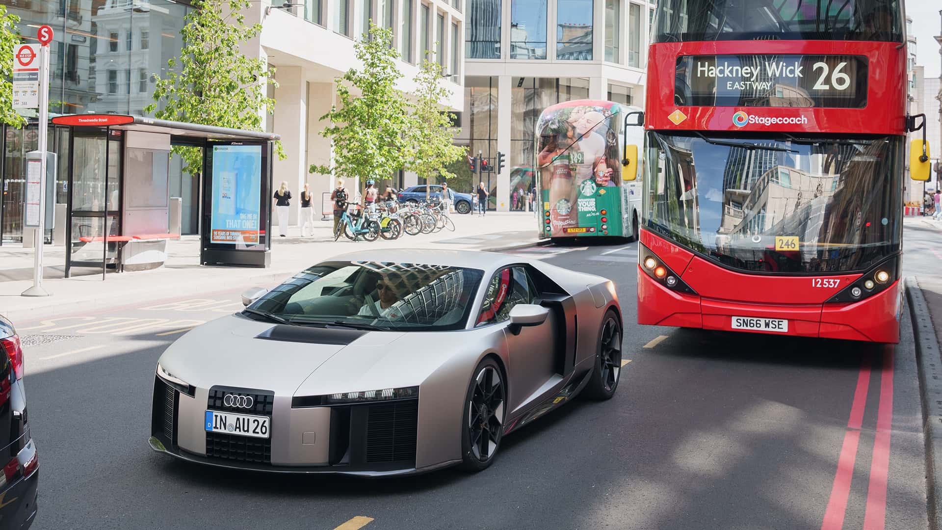 Audi Nuvolari Arriva A Londra Debutto Britannico Prima Di Goodwood